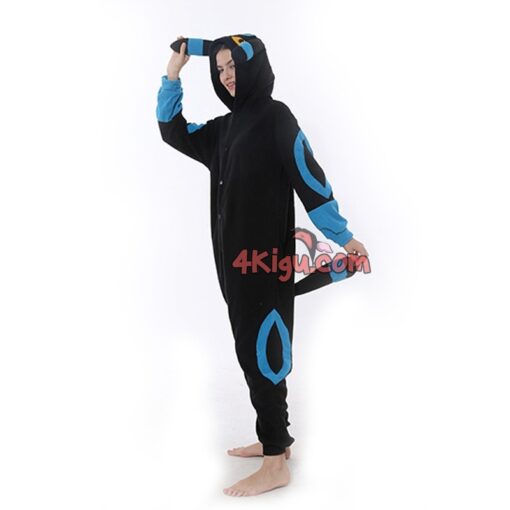 Shiny Umbreon Kigurumi Style Onesie - Image 2