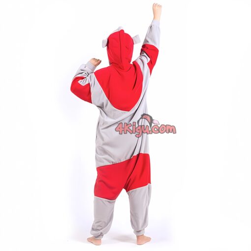 Ultraman Anime Party Kigurumi Pajamas - Image 4