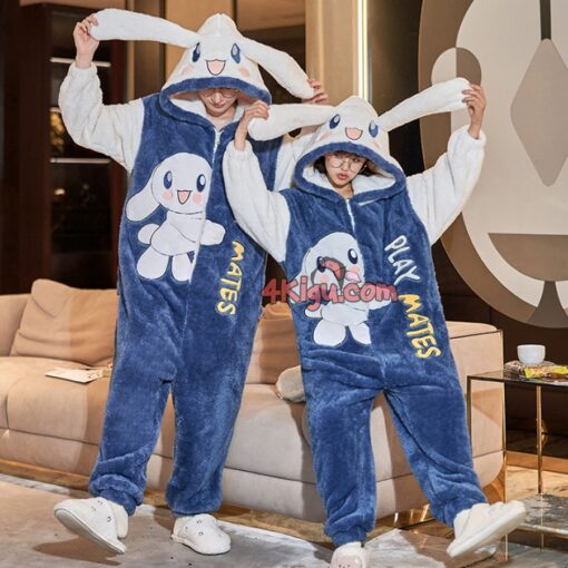 Bunny Lovers Kigurumi Couple Pajamas - Image 2