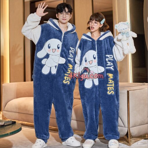 Bunny Lovers Kigurumi Couple Pajamas - Image 4