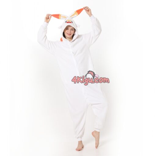 Scorbunny Kigurumi Style Jumpsuit - Image 2