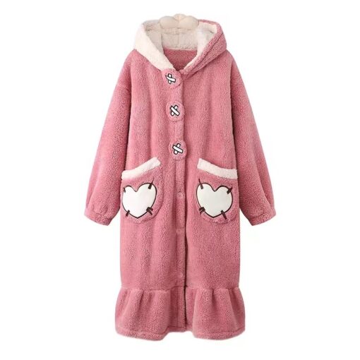 Angela Kigurumi Honor of Kings Flannel Bathrobe - Image 2