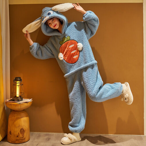 Bunny Oneises Carrot Cute Pajamas - Image 3