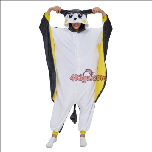 Flannel Emolga Kigurumi Pocket Monsters Pajamas