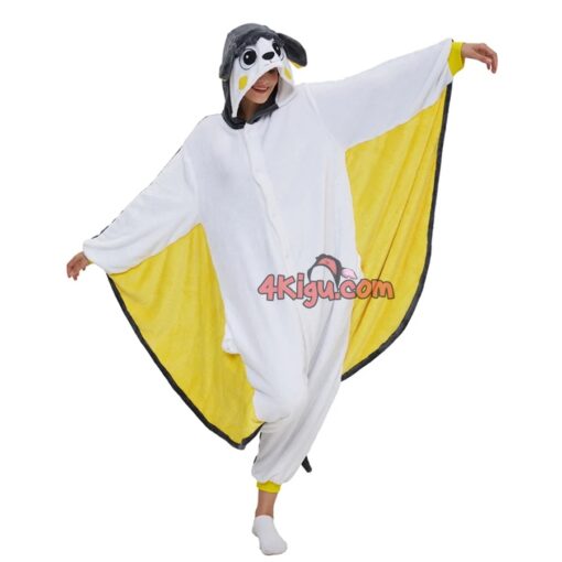 Flannel Emolga Kigurumi Pocket Monsters Pajamas - Image 2