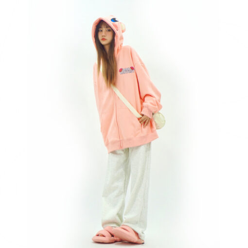 Kirby Kawaii Kigurumi Hoodie - Image 4