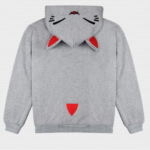 Lazy Cat Kawaii Hoodie - Image 4