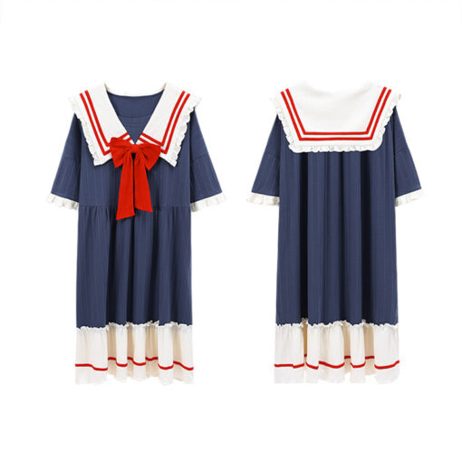 Student fashion Cute Nightdress - Image 6