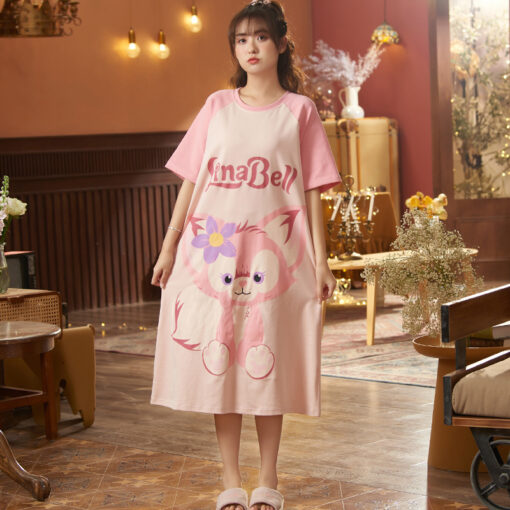 Fox Girl Lifestyle Cotton Pajamas - Image 3