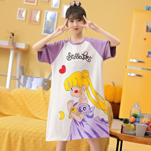 Sailor Moon Cotton Cute Pajamas - Image 3