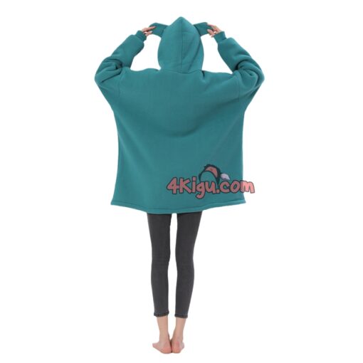 Smiling Snorlax Kigurumi Wearable Blankets Hoodie - Image 4