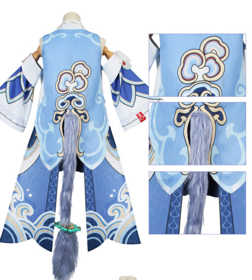 Bailu Honkai Star Rail Cosplay Costume - Image 5