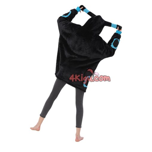 Shiny Umbreon Kigurumi Wearable Blankets Hoodie - Image 5