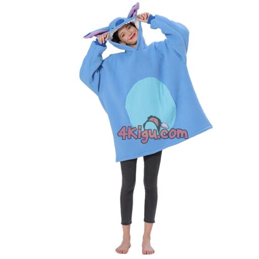 Stitch Kigurumi Wearable Blankets Hoodie - Image 2