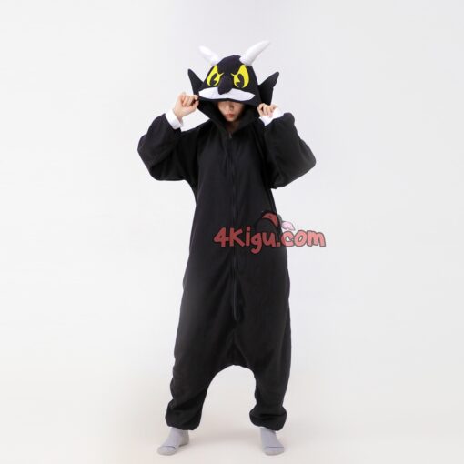 Secreto Devil Kigurumi Cup Character Onesie - Image 3