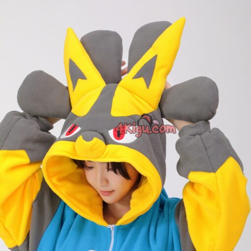 Shiny Lucario Kigurumi Onesie - Image 6