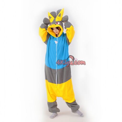 Shiny Lucario Kigurumi Onesie