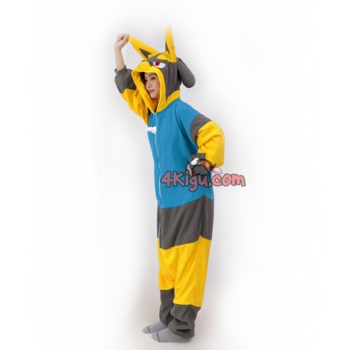 Shiny Lucario Kigurumi Onesie - Image 3