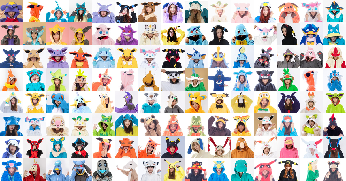 Banner Pokemon Kigurumi