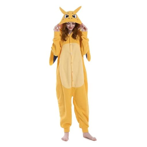 Charizard Cartoon Kigurumi Adults Costume