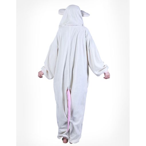 White Mouse Kigurumi Animal Onesie Costume - Image 3