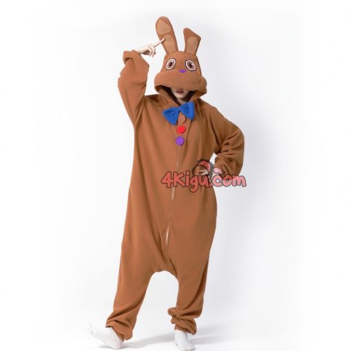 Chocolate Bonnie Kigurumi FNAF Bunny Onesie