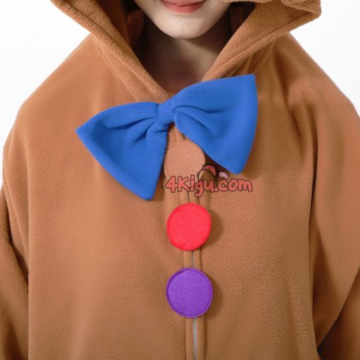 Chocolate Bonnie Kigurumi FNAF Bunny Onesie - Image 5