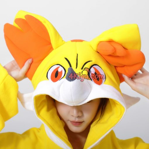 Fennekin Kigurumi Onesie - Image 7