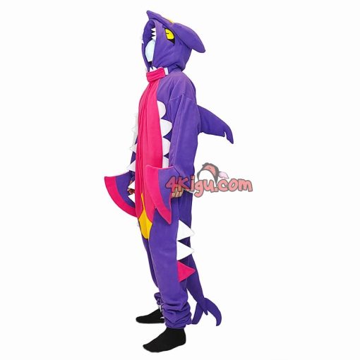 Shiny Mega Garchomp Kigurumi Onesie - Image 3